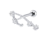 Libra Helix Ear Piercing TIP-3571